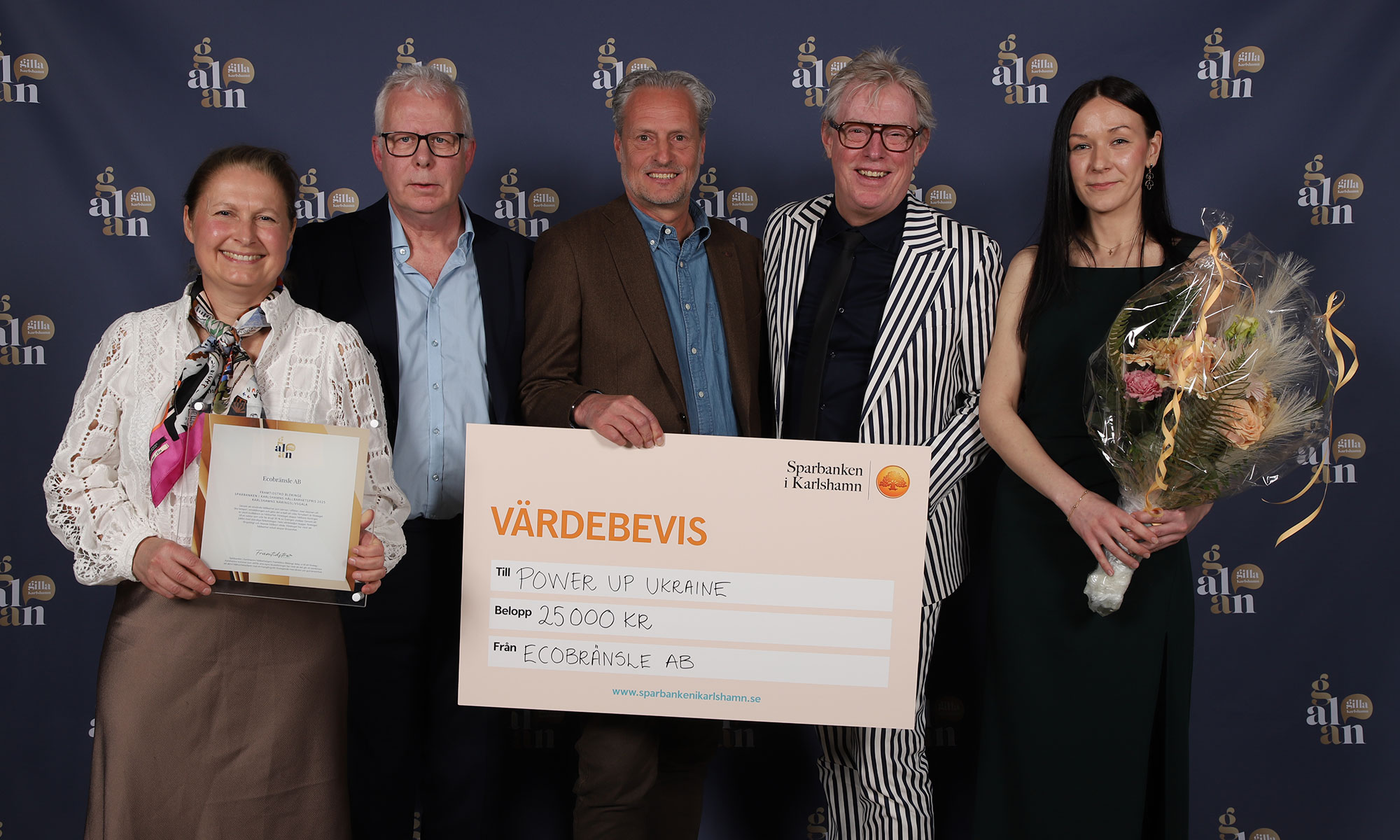 Ecobränsle AB fick banken Hållbarhetspris